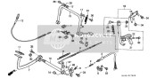Ständer/Bremspedal (CH125J/L/M/N/P/R)